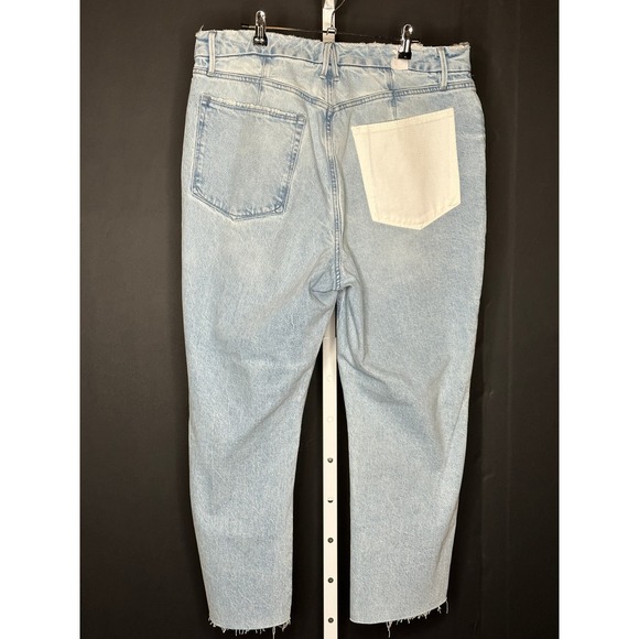 Good American Good Icon Pieced‎ Jeans Size 15 GIP062T - Picture 5 of 7